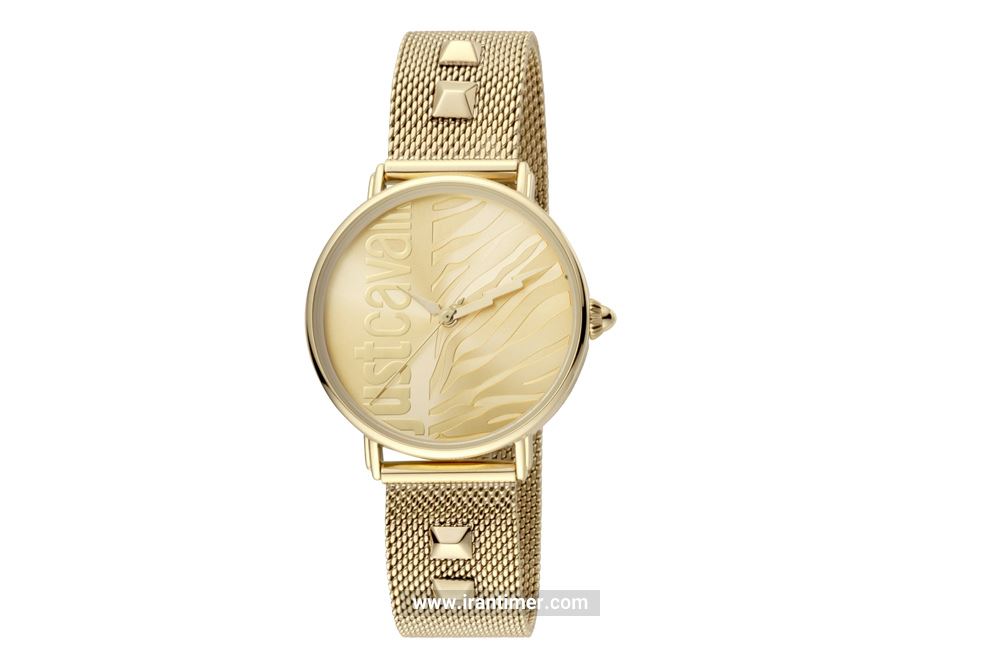 ساعت مچی زنانه جاست کاوالی مدل JC1L077M0075 یک ساعت دارای روکش رنگ پی وی دی (PVD) درکنار کیفیت موتور